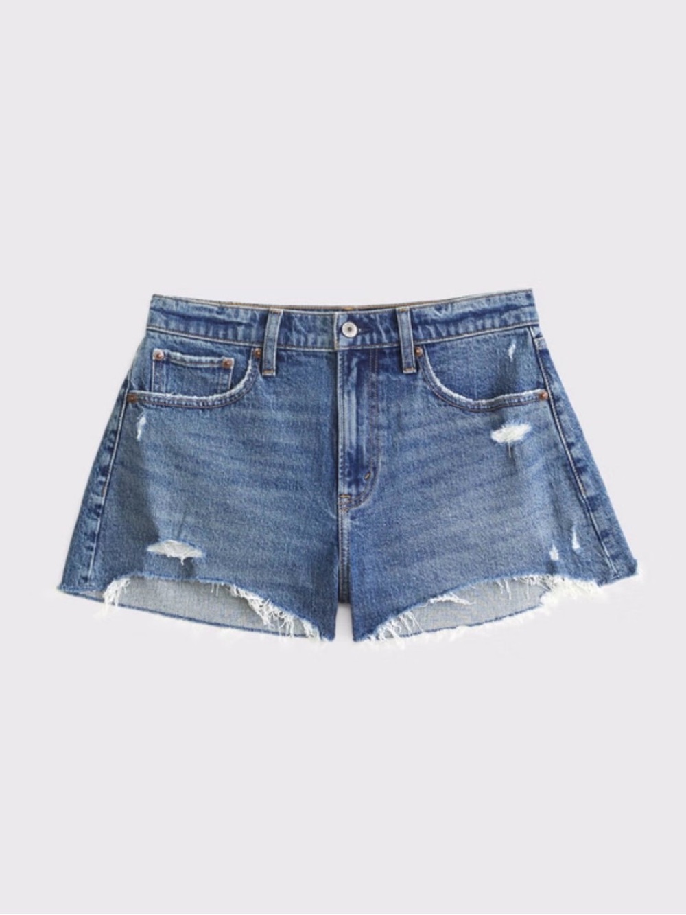 Abercrombie & Fitch Curve Love High Rise Mom Short